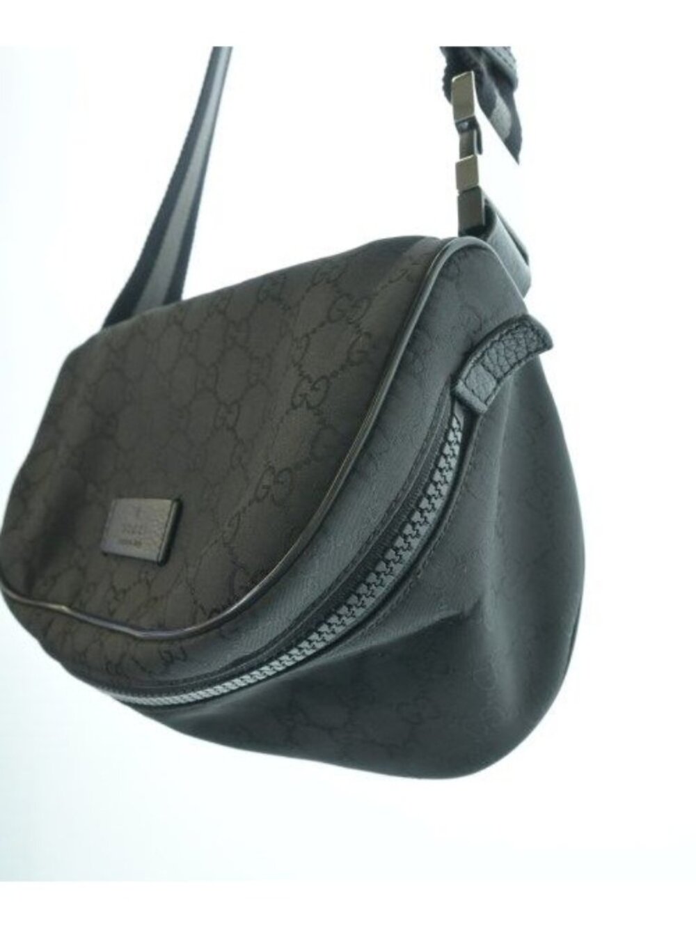 Gucci GG Nylon Waist Bag Black - Picture 6 of 9